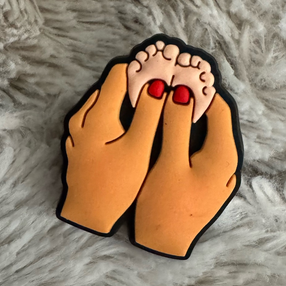 Mommy’s Hands and Tiny Feet CROCS Jibbitz Shoe Charm 5/$20